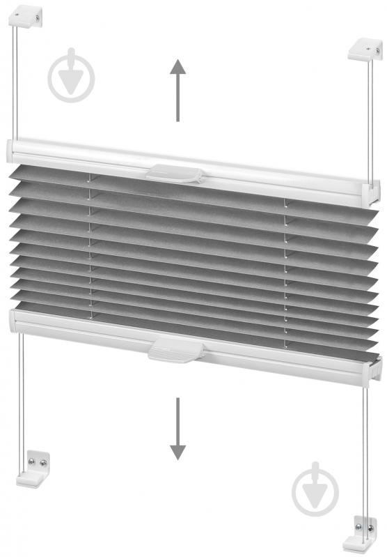 Штора-плиссе Rollotex ткань DUO ECORO 35х40 см Синий - фото 6