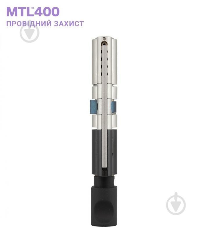 Циліндр Mul-T-Lock MTL400/ClassicPro 40x40 ключ-вороток 80 мм чорний/чорний - фото 7