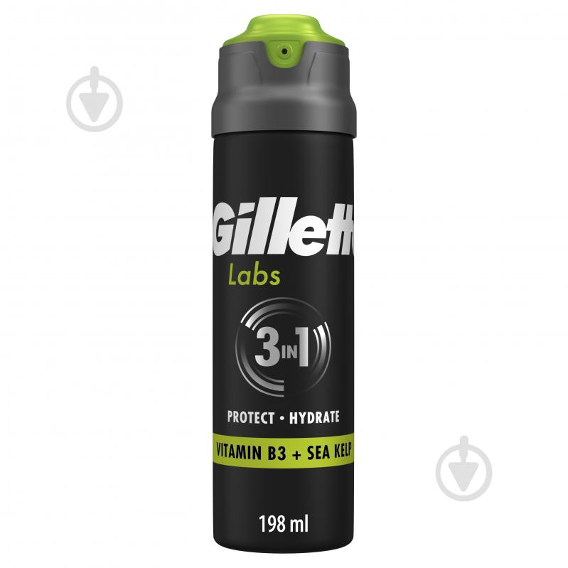 Гель для бритья GILLETTE Labs 3 в 1 198 мл - фото 1