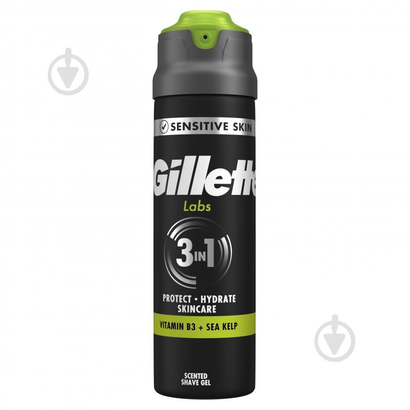 Гель для бритья GILLETTE Labs 3 в 1 198 мл - фото 2