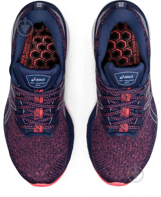 Кроссовки женские летние Asics GT-2000 10 1012B045-700 р.40,5 синие - фото 5 Кроссовки женские летние Asics GT-2000 10 1012B045-700 р.40,5 синие - фото 5