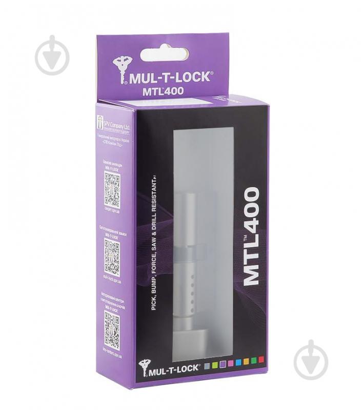 Цилиндр Mul-T-Lock MTL400/ClassicPro 40x50 ключ-вороток 90 мм черный - фото 10