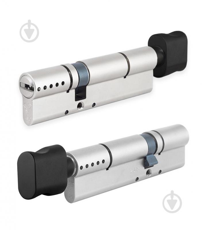 Цилиндр Mul-T-Lock MTL400/ClassicPro 40x50 ключ-вороток 90 мм черный - фото 1