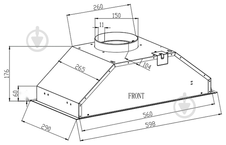 Вытяжка Interline SMART S WH A/60/T - фото 8 Вытяжка Interline SMART S WH A/60/T - фото 8