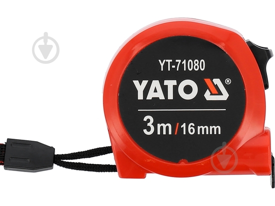 Рулетка YATO YT-71080 3 м x 16 мм - фото 1 Рулетка YATO YT-71080 3 м x 16 мм - фото 1