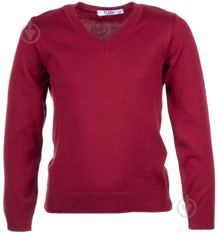 Свитер для мальчика Flash р.152 бордовый 19B004-4-1111 - фото 1
