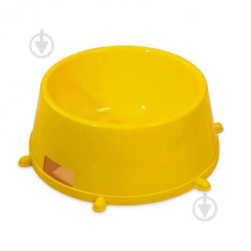 Миска Природа №5 2,4 л желтая - фото 1