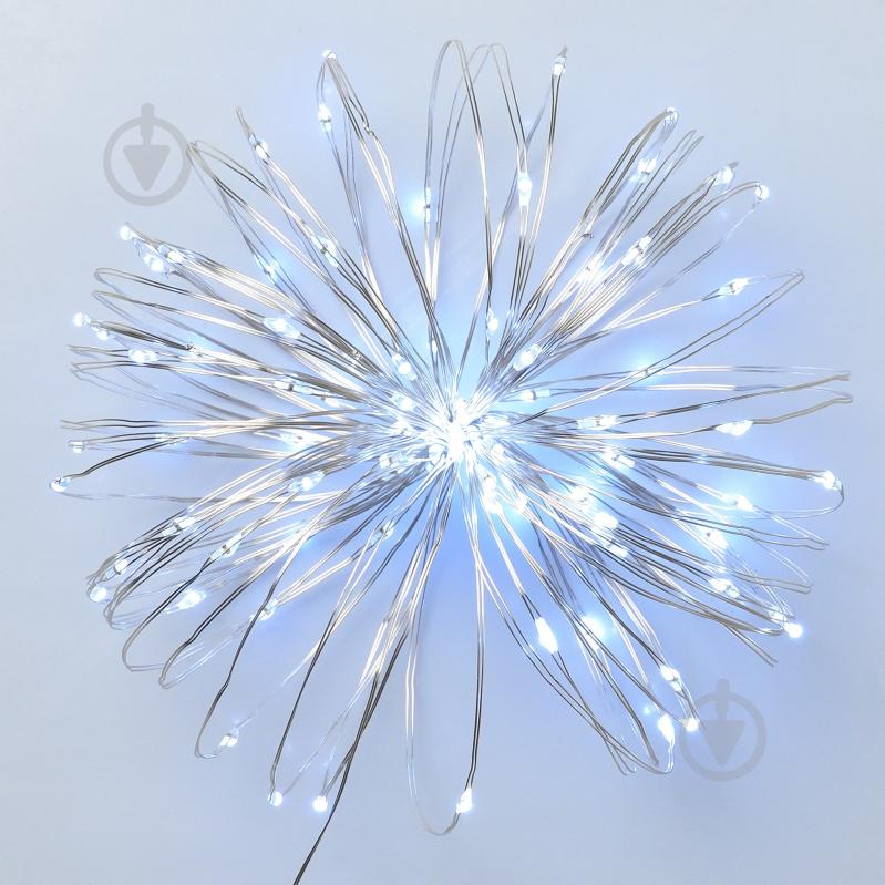 Електрогірлянда YES! Fun Нитка на мідному дроті LED холодно-біла статична 100 ламп 10 м (975036) - фото 1