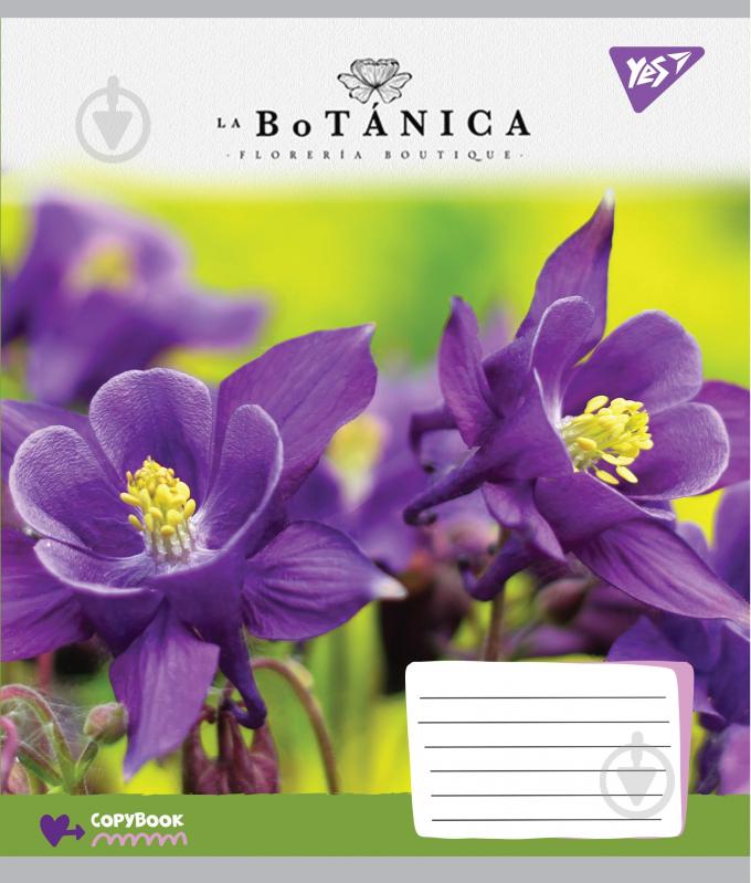 Тетрадь школьная 18 листов клетка La Botanica (765512) YES - фото 2 Тетрадь школьная 18 листов клетка La Botanica (765512) YES - фото 2