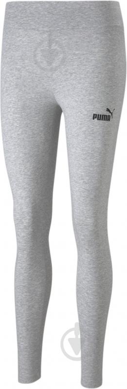 Лосины Puma ESS LEGGINGS LIGHT GRAY HEATHER 58683504 р.S серый - фото 1