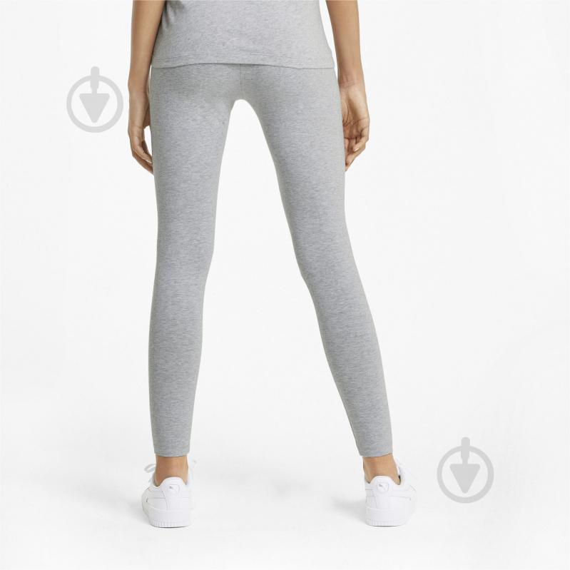 Лосини Puma ESS LEGGINGS LIGHT GRAY HEATHER 58683504 р.S сірий - фото 4