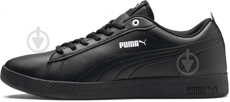 Кросівки жіночі Puma Puma Smash Wns L 36078021 р.38 чорні - фото 4