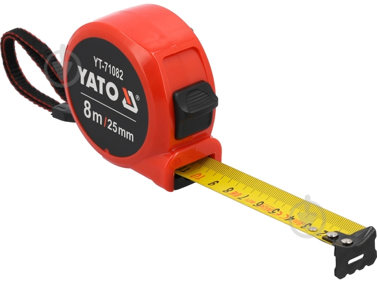 Рулетка YATO YT-71082 8 м x 25 мм - фото 3