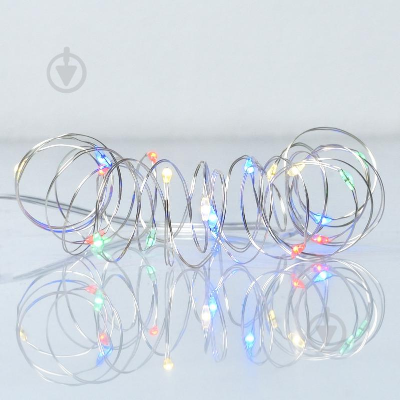 Електрогірлянда YES! Fun Нитка на мідному дроті LED різнокольорова статична 20 ламп 2 м (975022) - фото 1 Електрогірлянда YES! Fun Нитка на мідному дроті LED різнокольорова статична 20 ламп 2 м (975022) - фото 1