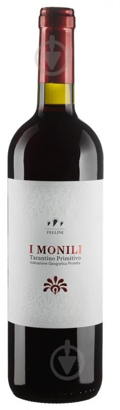 Вино Felline Tarantino Primitivo IGP Monili напівсухе червоне 0,75 л - фото 1