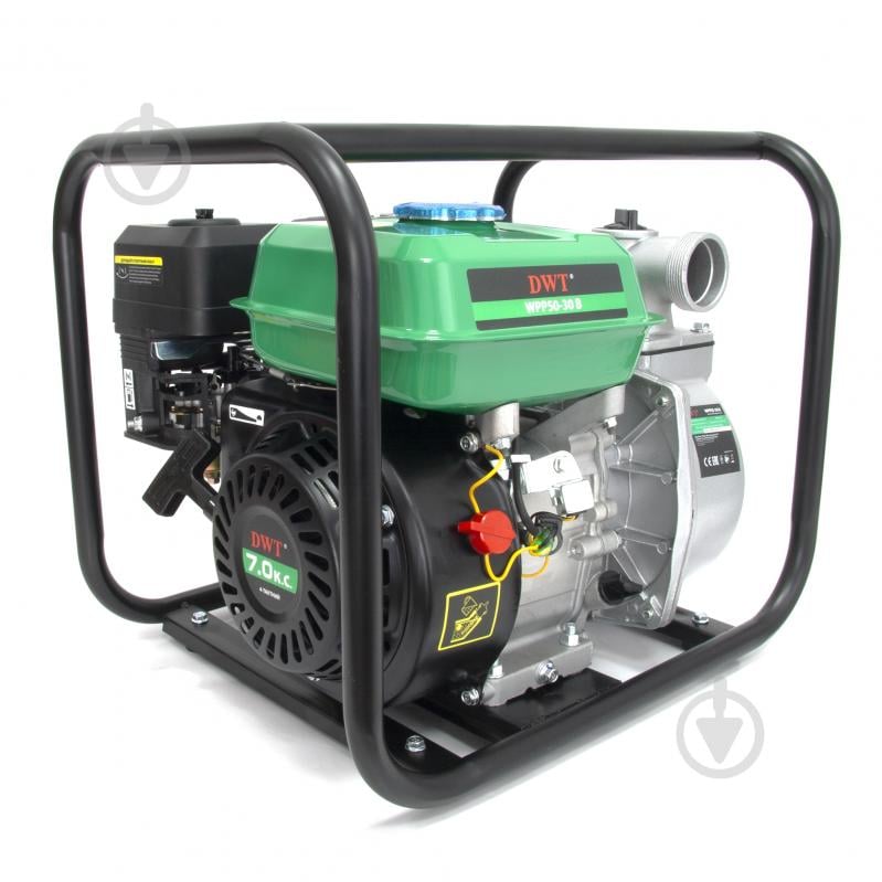 Мотопомпа бензинова DWT DWT WPP50-30 B - фото 2