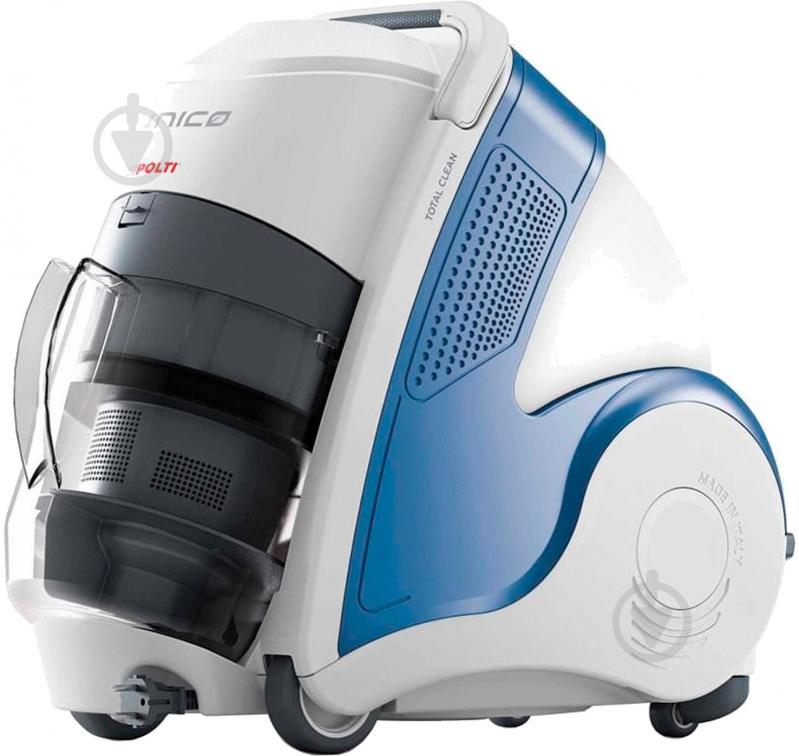 Пылесос POLTI UNICO MCV80 паровой white/blue - фото 2 Пылесос POLTI UNICO MCV80 паровой white/blue - фото 2
