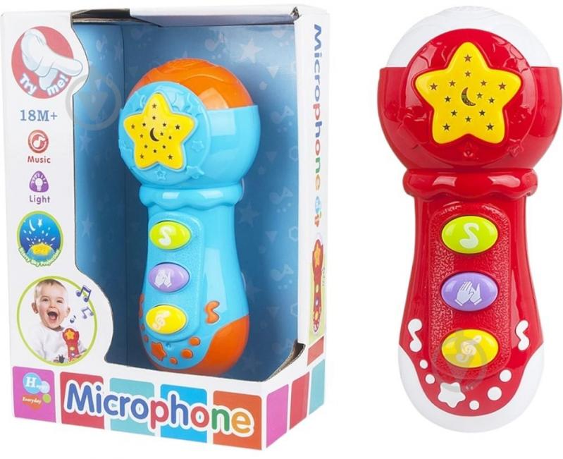 Іграшка музична KOS GROUP Мікрофон OTE0633641 - фото 1 Іграшка музична KOS GROUP Мікрофон OTE0633641 - фото 1
