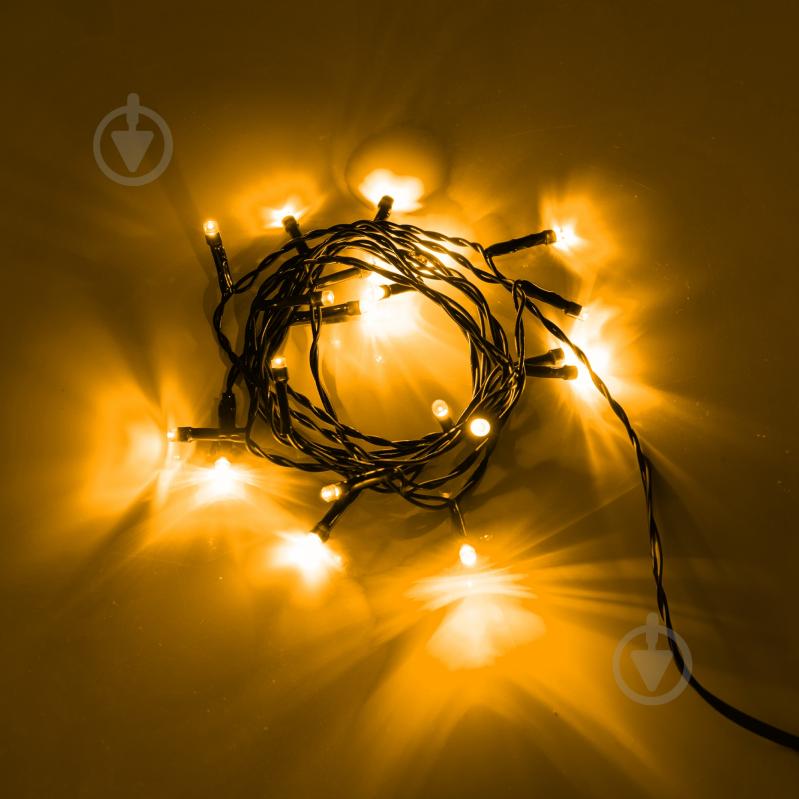 Електрогірлянда YES! Fun Вулична LED тепло-біла статична таймер 41 ламп 2,8 м (975061) - фото 2 Електрогірлянда YES! Fun Вулична LED тепло-біла статична таймер 41 ламп 2,8 м (975061) - фото 2