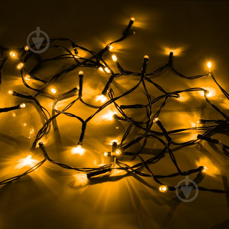 Електрогірлянда YES! Fun Вулична LED тепло-біла статична таймер 41 ламп 2,8 м (975061) - фото 3 Електрогірлянда YES! Fun Вулична LED тепло-біла статична таймер 41 ламп 2,8 м (975061) - фото 3