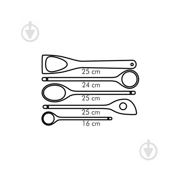 Набор кухонный Woody 5 шт./уп. 637428 Tescoma - фото 2