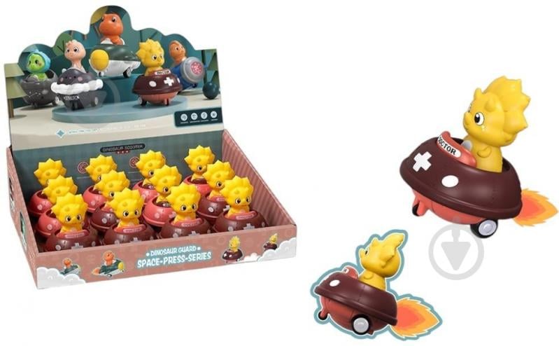 Игрушка заводная ZUNCHEN Трицератопс OTB0592103 - фото 1