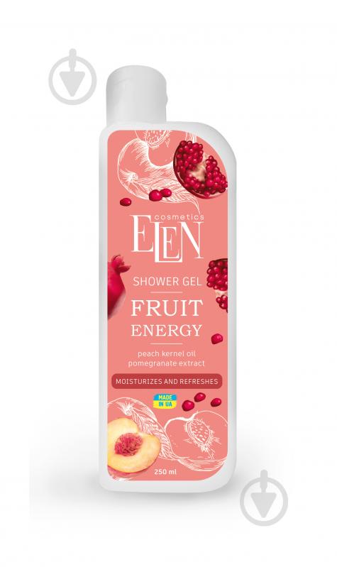 Гель для душу Elen cosmetics Fruit Energy 250 мл - фото 1