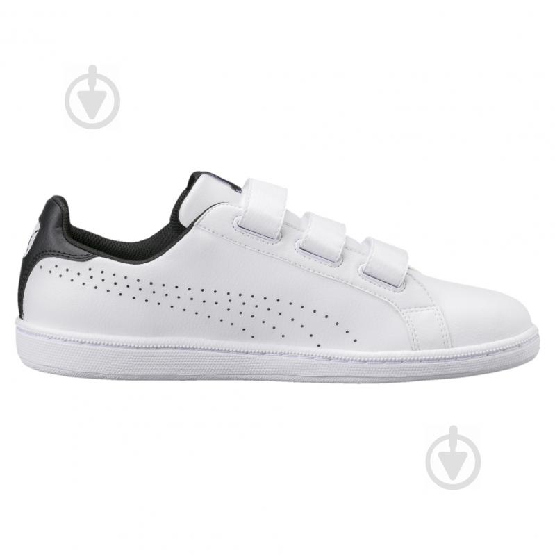 Кроссовки Puma Puma Smash Velcro 36372303 р.42,5 белые - фото 4