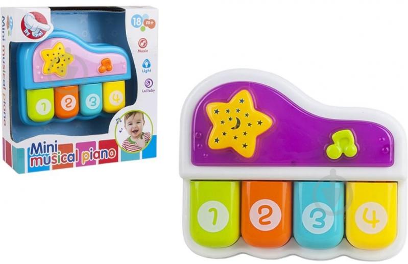 Игрушка музыкальная KOS GROUP Пианино (4 клавиши) OTE0633675 - фото 1 Игрушка музыкальная KOS GROUP Пианино (4 клавиши) OTE0633675 - фото 1