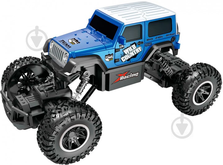 Машинка на р/к Sulong Toys OFF-ROAD Crawler Wild Country синій 1:20 SL-106AB - фото 1