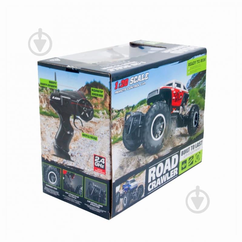 Машинка на р/у Sulong Toys OFF-ROAD Crawler Rock Sport черный 1:20 SL-110AB - фото 12