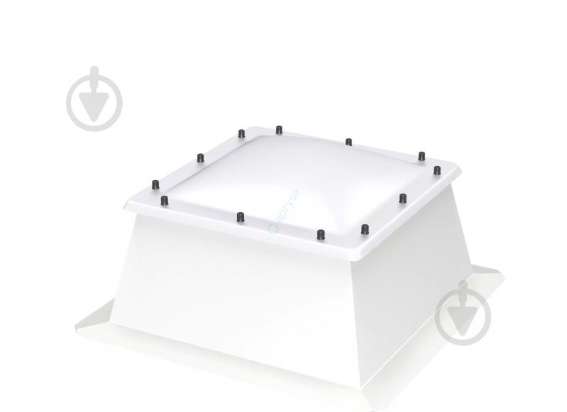 Зенітний ліхтар Velux Комплект 100x100 см глуxий CFJ 100100 0010 + Купол 2-шаровий прозорий акриловий ISJ 100100 0102 - фото 1 Зенітний ліхтар Velux Комплект 100x100 см глуxий CFJ 100100 0010 + Купол 2-шаровий прозорий акриловий ISJ 100100 0102 - фото 1
