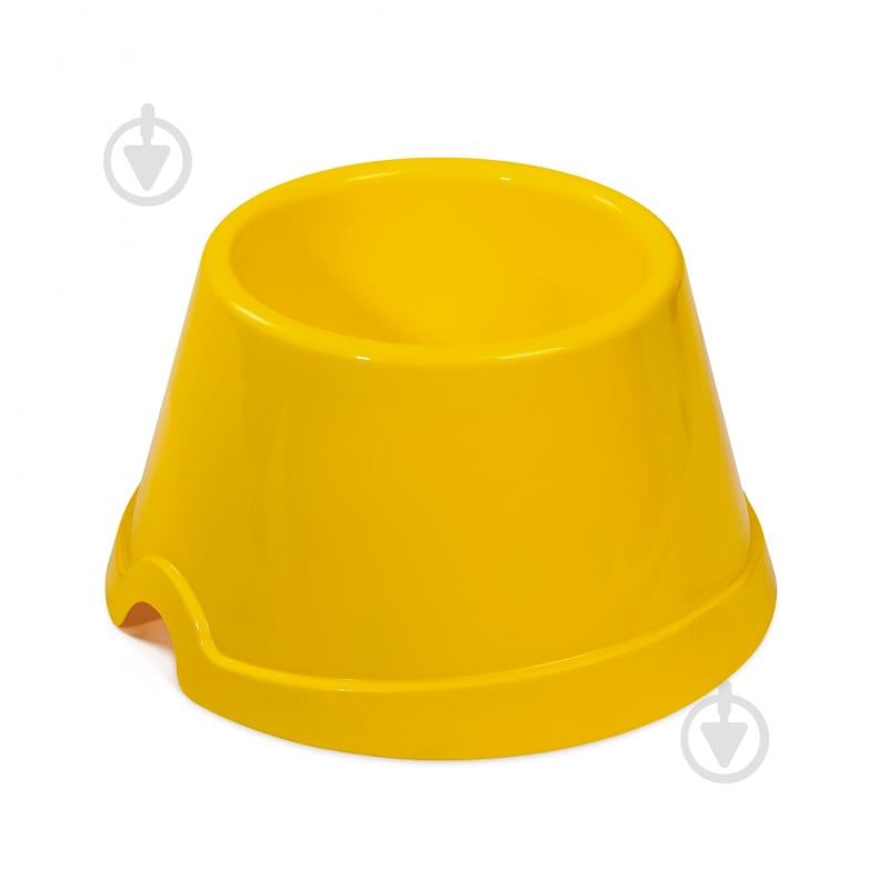 Миска Природа для спаниеля 0,75 л желтая - фото 1 Миска Природа для спаниеля 0,75 л желтая - фото 1