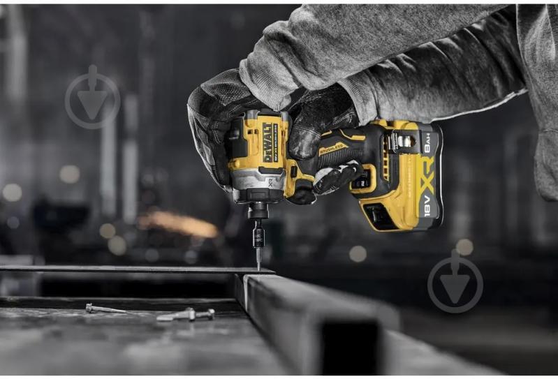 Шуруповерт ударный аккумуляторный DeWalt DCF860N - фото 5