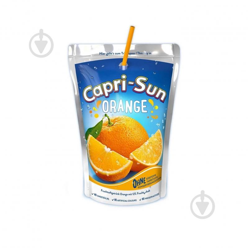 Напій соковий Capri-Sun Orange 0,2 л - фото 1