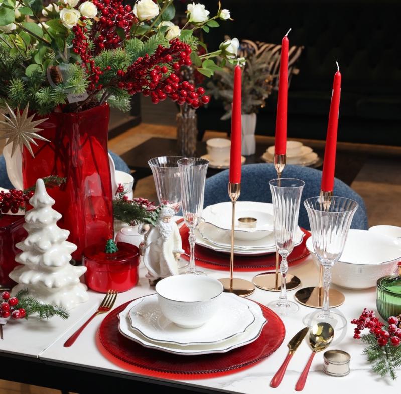 Сервіз столовий Fiora Jardin Platine на 6 персон 25 предметів - фото 22 Сервіз столовий Fiora Jardin Platine на 6 персон 25 предметів - фото 22