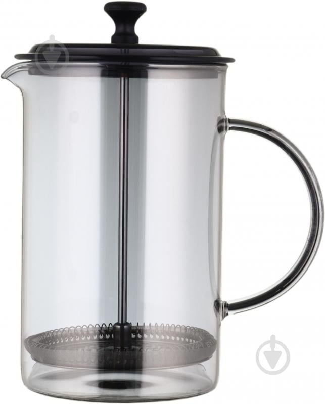 Френч-пресс Flamberg Lunar 800 мл серебро - фото 1