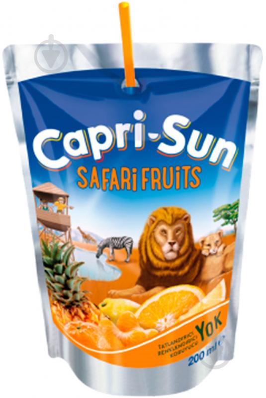 Напій соковий Capri-Sun Safari Fruits 0,2 л - фото 1