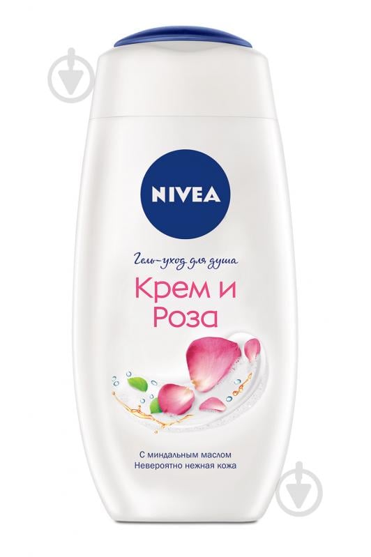 Гель для душу Nivea Троянда та мигдалева олія 250 мл - фото 2