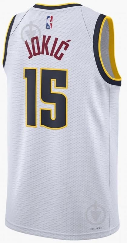Майка Nike Denver Nuggets AE DN2075-100 р.M белый - фото 2