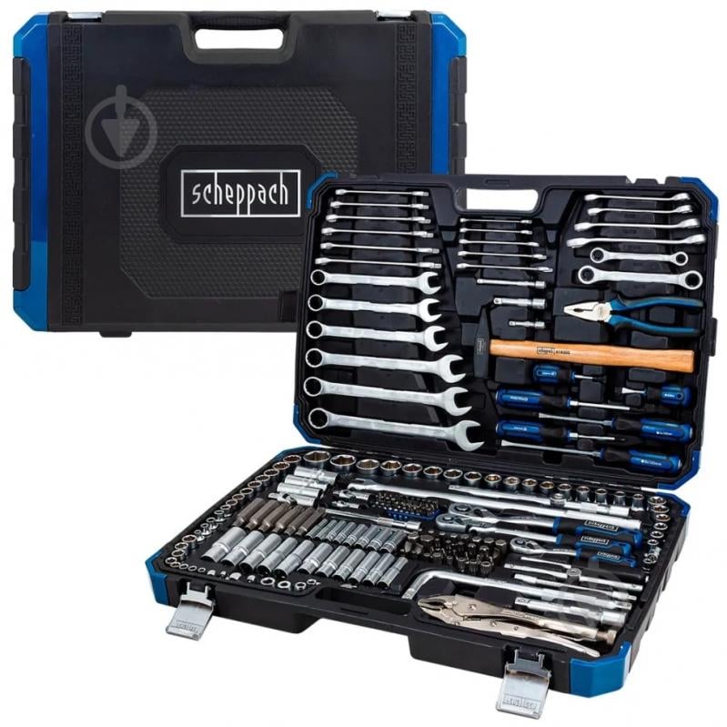 Набор ручного инструмента Scheppach 202 шт. SCH-42022-5 - фото 3 Набор ручного инструмента Scheppach 202 шт. SCH-42022-5 - фото 3