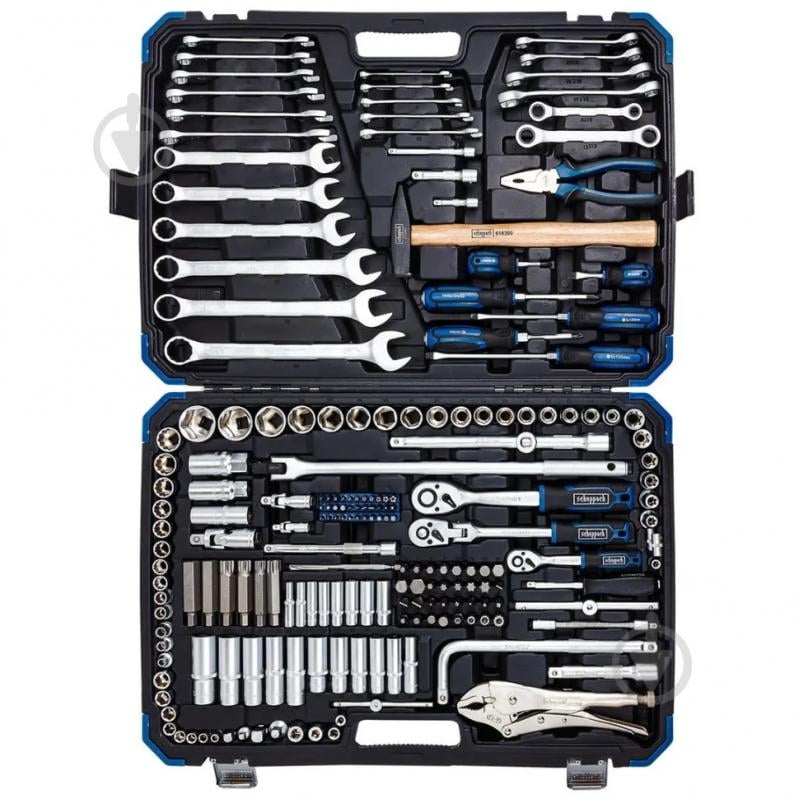 Набор ручного инструмента Scheppach 202 шт. SCH-42022-5 - фото 2 Набор ручного инструмента Scheppach 202 шт. SCH-42022-5 - фото 2