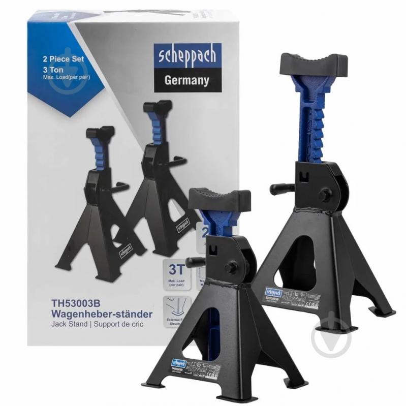 Подставка Scheppach ремонтная 2 шт SCH-TH53003B 3 т - фото 1