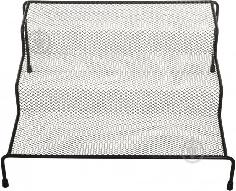 Полиця Flamberg Premium для спецій Fernie 26.5х24х12 см чорний DS15117BK - фото 4 Полиця Flamberg Premium для спецій Fernie 26.5х24х12 см чорний DS15117BK - фото 4