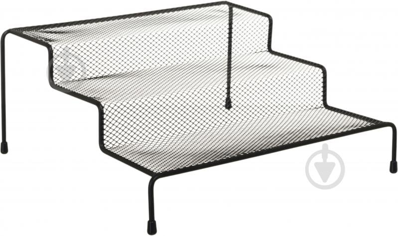 Полиця Flamberg Premium для спецій Fernie 26.5х24х12 см чорний DS15117BK - фото 3 Полиця Flamberg Premium для спецій Fernie 26.5х24х12 см чорний DS15117BK - фото 3