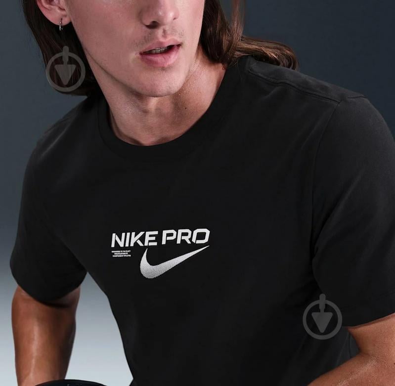Футболка Nike Pro Training HV4131-010 р.M черный - фото 4