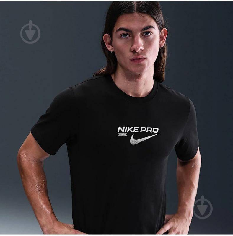 Футболка Nike Pro Training HV4131-010 р.M черный - фото 5