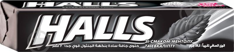 Льодяники Halls Extra Strong Ментол + евкаліпт 25.2 г 25 г - фото 3