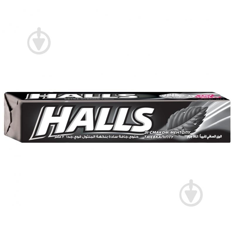 Льодяники Halls Extra Strong Ментол + евкаліпт 25.2 г 25 г - фото 2