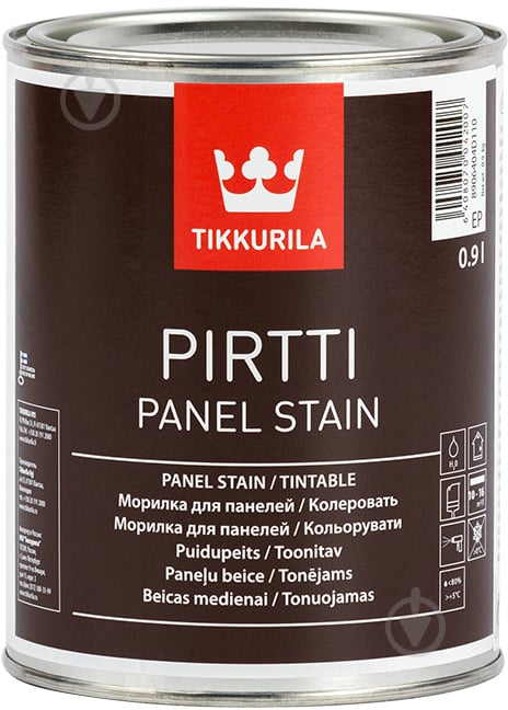 Морилка TIKKURILA Pirtti мат 0,9 л - фото 1